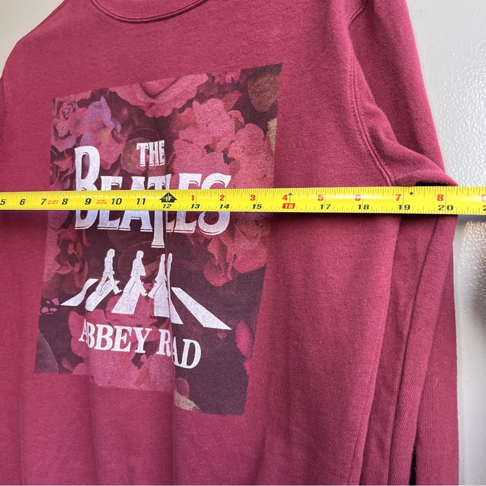 THE BEATLES (2020) Official Apple Women's "Abbey Road" Sweatshirt Pop-art Size S - Picture 6 of 7